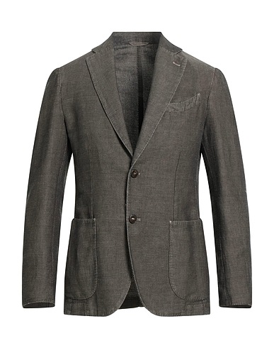 GARDO BOSMAN Blazer Black 58% Linen, 42% Cotton