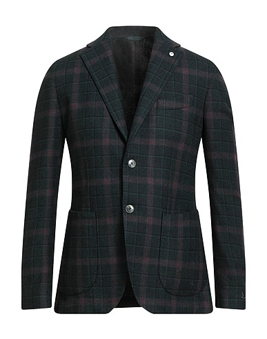 L.B.M. 1911 Blazer Verde 64% Cotone, 25% Lana, 11% Poliammide