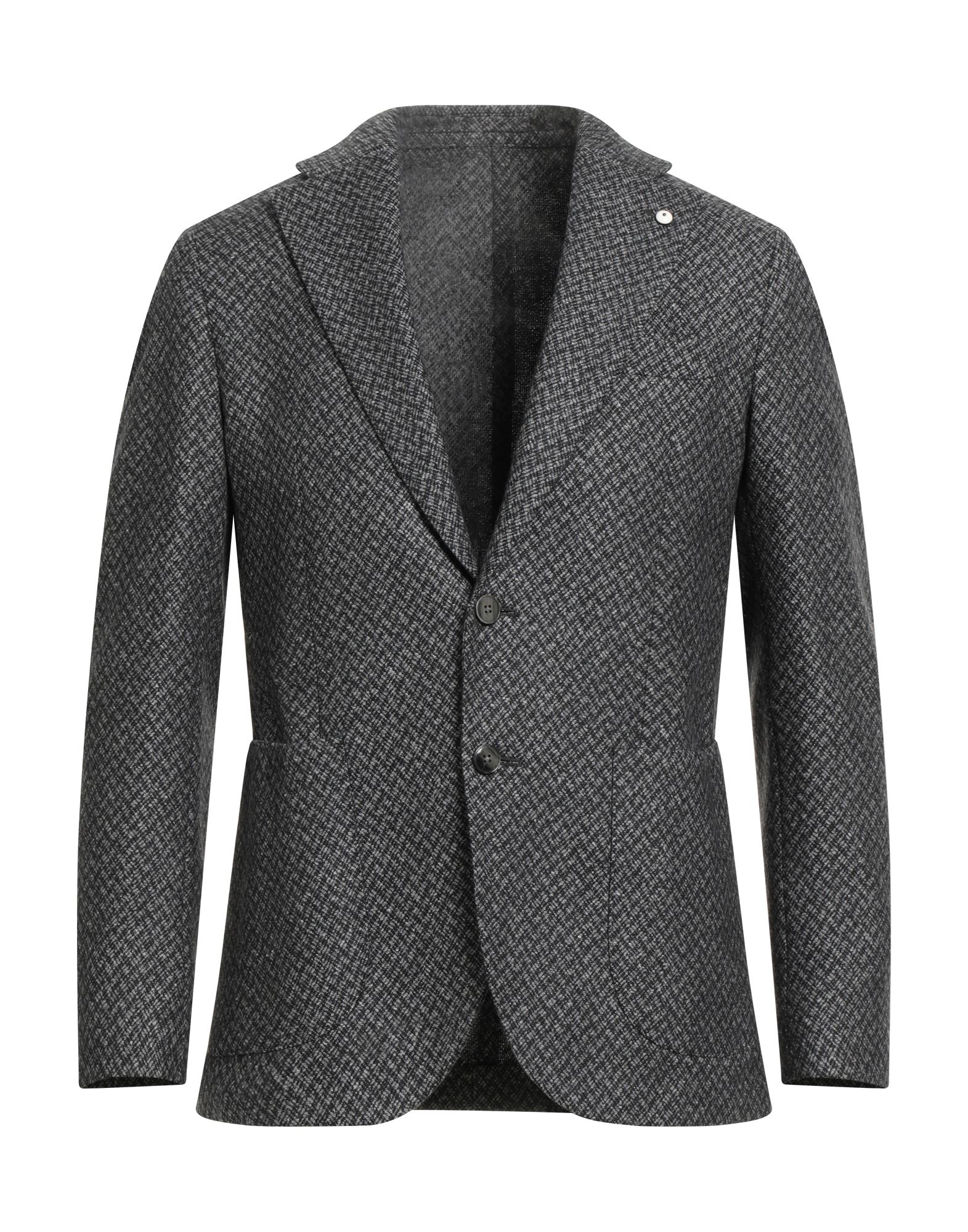 L.B.M. 1911 Blazer Grey 75% Wool, 22% Silk, 3% Cashmere
