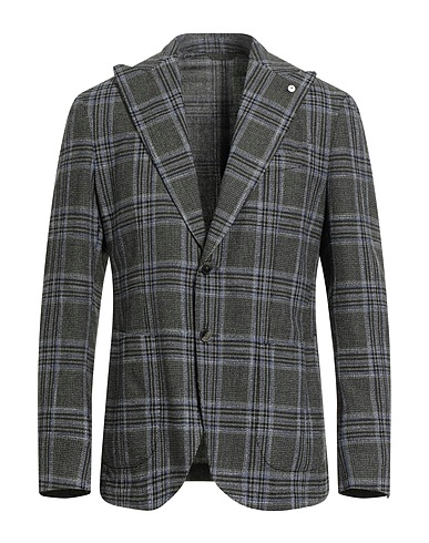 L.B.M. 1911 Blazer Black 54% Wool, 23% Cotton, 12% Polyamide, 6% Polyester, 5% Acrylic