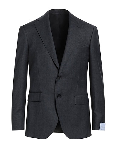CARUSO Blazer Charcoal 100% Wool