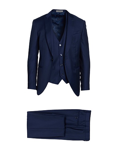 CORNELIANI Suits Midnight blue 100% Virgin Wool