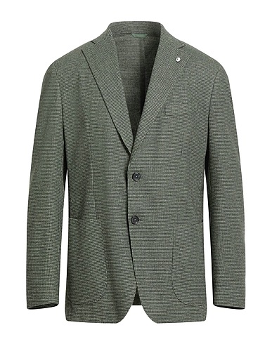 L.B.M. 1911 Blazer Military green 44% Wool, 19% Polyester, 19% Cotton, 9% Silk, 9% Polyamide