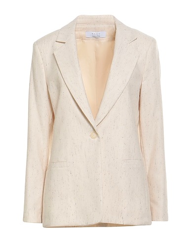 KAOS Blazer Ivory 43% Wool, 24% Viscose, 17% Polyamide, 11% Polyester, 5% Other Fibres