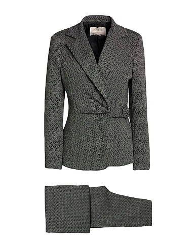 KAOS JEANS SUITS AND CO-ORDS Black 50% Polyester, 38% Cotton, 6% Metallic Polyester, 4% Polyamide, 2% Elastane