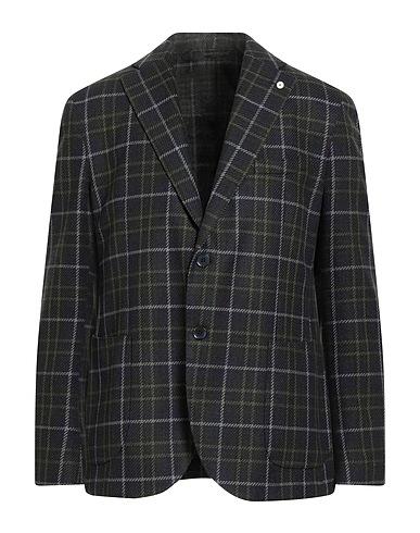 L.B.M. 1911 Blazer Military green 55% Wool, 45% Cotton