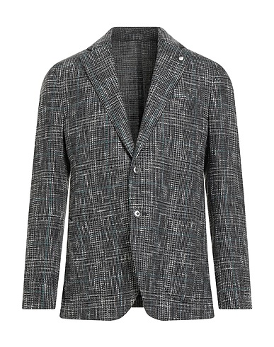 L.B.M. 1911 Blazer Grey 39% Cotton, 37% Wool, 15% Polyester, 9% Polyamide