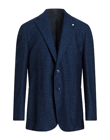 L.B.M. 1911 テーラードジャケット ブルー ウール 75% / シルク 22% / カシミヤ 3%
