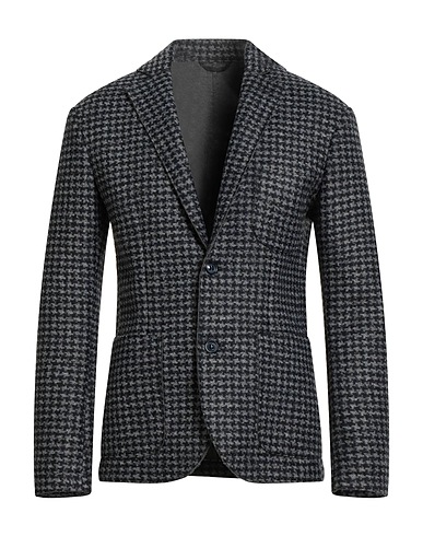 GARDO BOSMAN Blazer Navy blue 38% Viscose, 30% Acrylic, 16% Polyester, 14% Wool, 2% Textile fibres
