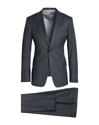 EMPORIO ARMANI Costumes Gris 100% Laine vierge
