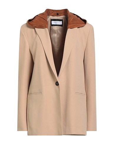 CARACTÈRE Jackett Beige 64% Polyester, 32% Viskose, 4% Elastan