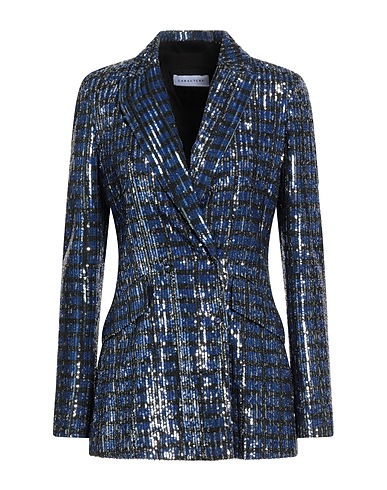 CARACTÈRE Jackett Blau 97% Polyester, 3% Elastan