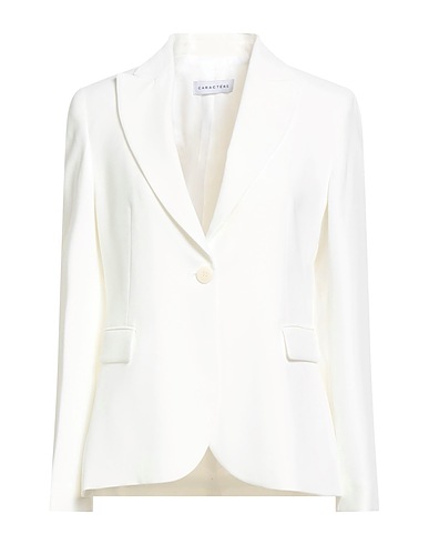 CARACTÈRE Blazer White 100% Polyester
