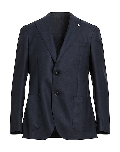 LUIGI BIANCHI Mantova Blazer 100% Virgin Wool