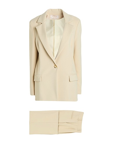 KAOS JEANS Suit Beige 83% Polyester, 15% Viscose, 2% Elastane