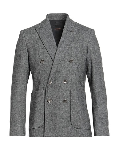 OFFICINA 36 Blazer Charcoal 70% Polyester, 15% Wool, 15% Viscose