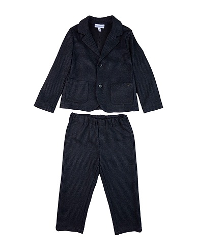 EMPORIO ARMANI Trajes Azul noche 52% Poliéster, 46% Viscosa, 2% Elastán