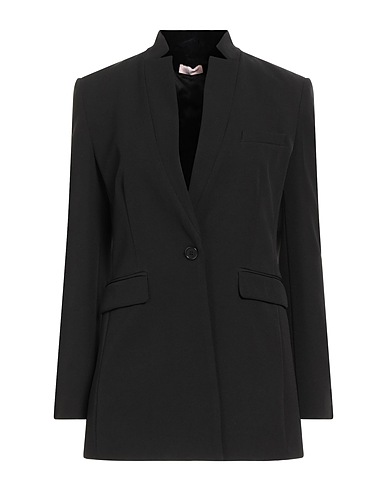 LIU •JO Blazer Black 88% Polyester, 12% Elastane
