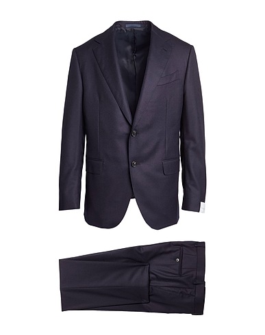 CARUSO Suits Navy 100% Wool