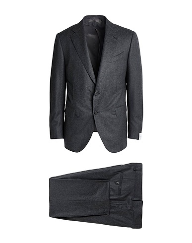 CARUSO Suits Grey 100% Wool