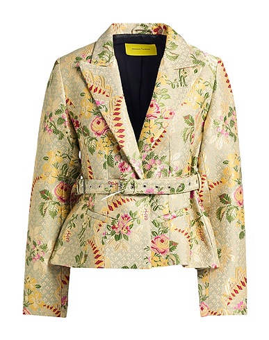 MARQUES' ALMEIDA Blazer Beige 48% Viscose, 29% Cotton, 23% Polyester