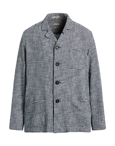 MASSIMO ALBA Blazer Midnight blue 100% Cotton