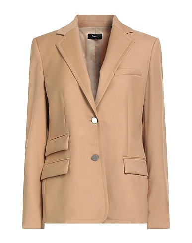 THEORY Blazer Camel 100% Virgin Wool