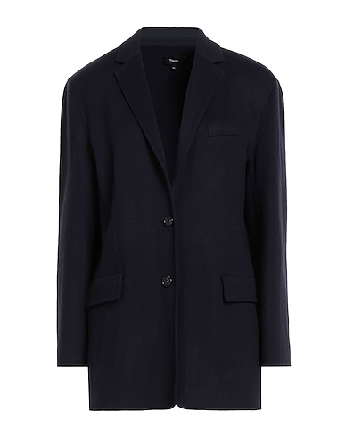 THEORY Blazer Navy blue 90% Wool, 10% Cashmere
