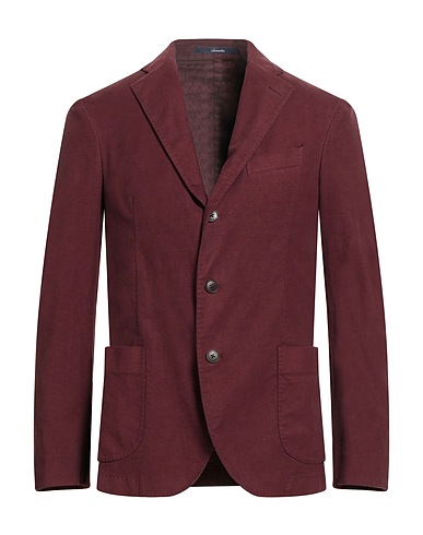 DRUMOHR Blazer Plum 97% Cotton, 3% Cashmere