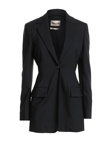 ROBERTO CAVALLI Blazer Black 98% Wool, 2% Elastane