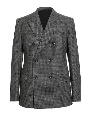 EMPORIO ARMANI Blazer Navy blue 100% Virgin Wool