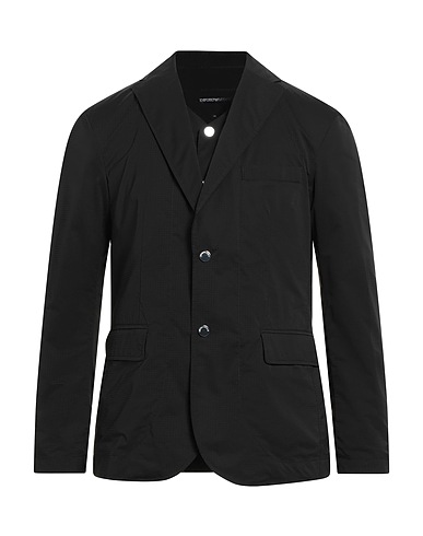 EMPORIO ARMANI Blazer Black 52% Elastomultiester, 48% Polyester