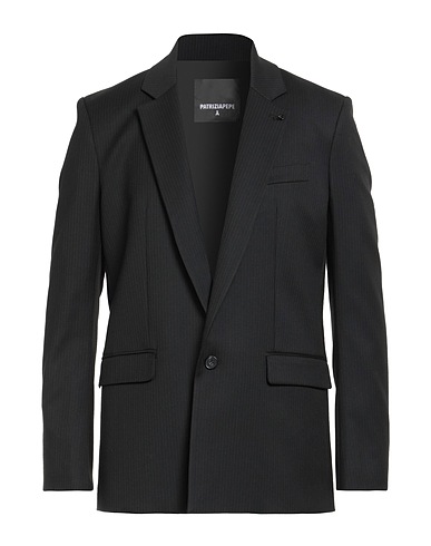 PATRIZIA PEPE Blazer Black 64% Polyester, 34% Viscose, 2% Elastane