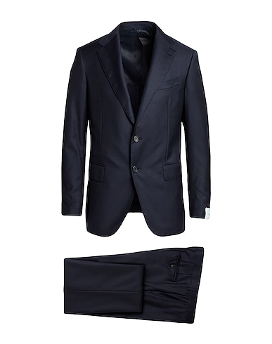 CARUSO Suits Midnight blue 100% Wool