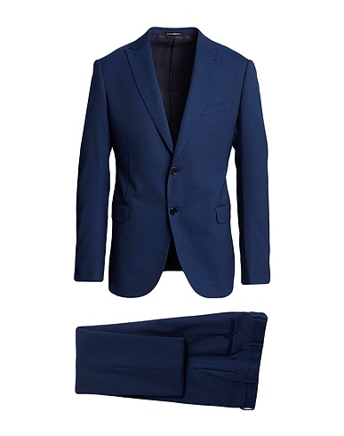 EMPORIO ARMANI Anzüge Marineblau 54% Wolle, 44% Polyester, 2% Elastan