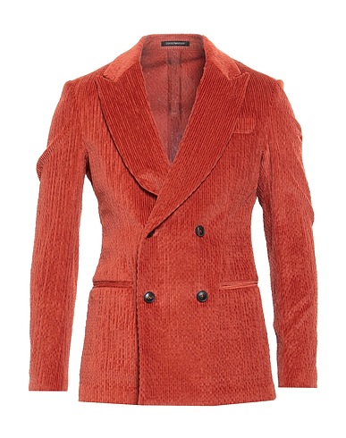 EMPORIO ARMANI Blazer Rust 80% Cotton, 19% Modal, 1% Elastane