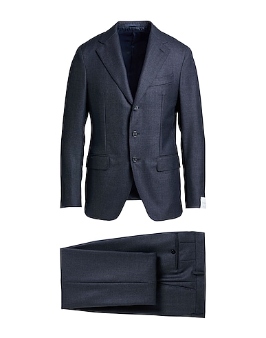 CARUSO Suits Midnight blue 100% Wool
