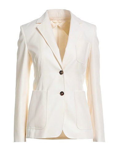 MAX MARA Blazer Ivory 100% Cotton, Viscose, Polyester