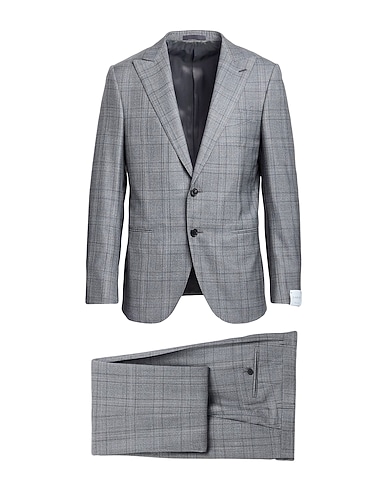 CARUSO Suits Grey 100% Wool