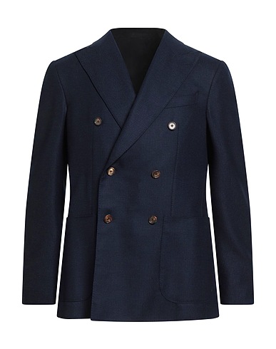 CARUSO Blazer Navy 100% Wool