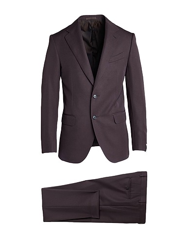 CARUSO Trajes Café 55% Poliéster, 45% Lana