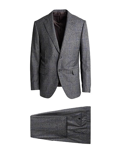 CARUSO Suits Grey 100% Wool