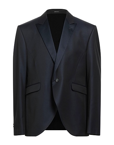 CARLO PIGNATELLI CERIMONIA Blazer Midnight blue 76% Acetate, 24% Wool, Polyester