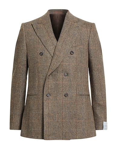 CARUSO Blazer Beige 100% Wool