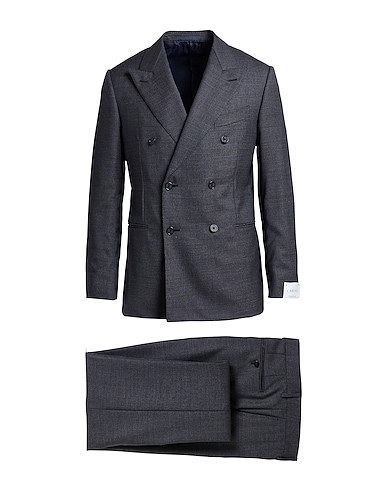 CARUSO Suits Midnight blue 100% Wool