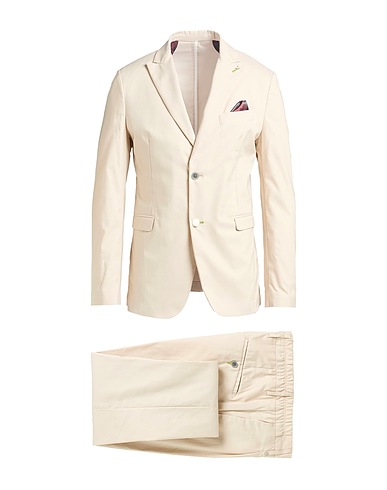 BERNA Suits Beige 71% Cotton, 26% Polyamide, 3% Elastane