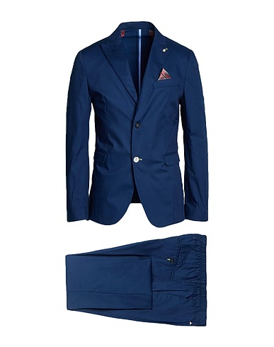 BERNA Anzüge Marineblau 71% Baumwolle, 26% Polyamid, 3% Elastan