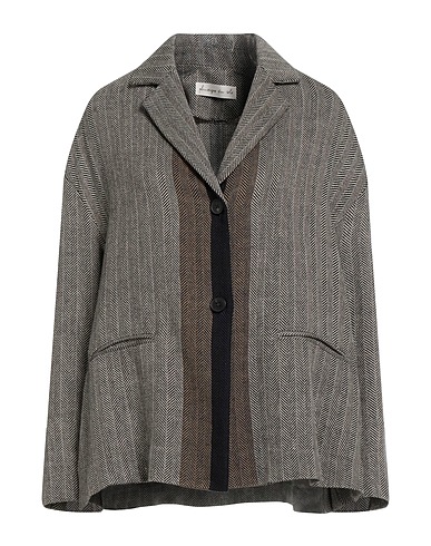 PDR PHISIQUE DU ROLE Blazer Black 45% Linen, 25% Cotton, 15% Virgin Wool, 15% Acrylic