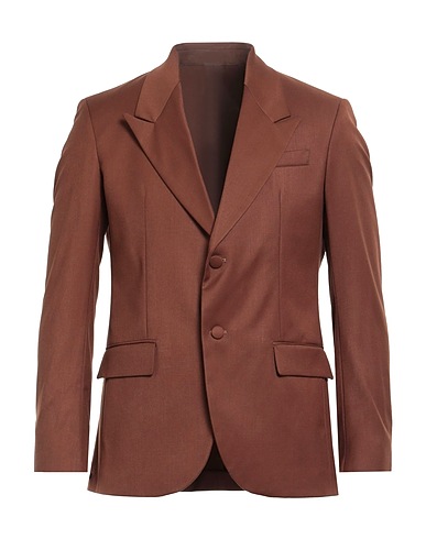 MARSĒM Blazer COLLECTION Brown 64% Polyester, 33% Viscose, 3% Elastane