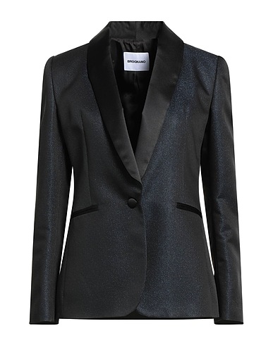 BROGNANO Blazer Midnight blue 87% Acetate, 8% Acrylic, 5% Polyamide